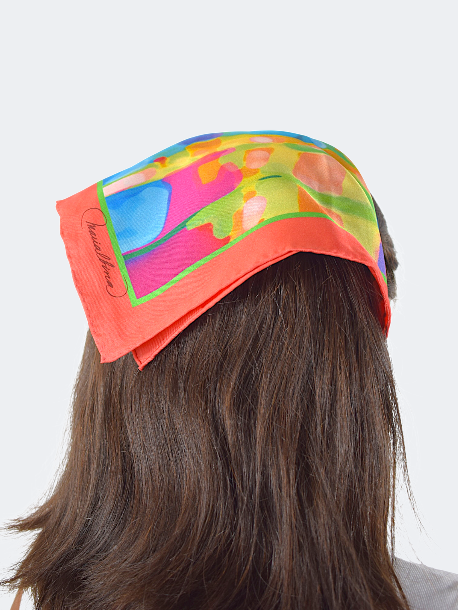 Summer Carnival Silk Scarf