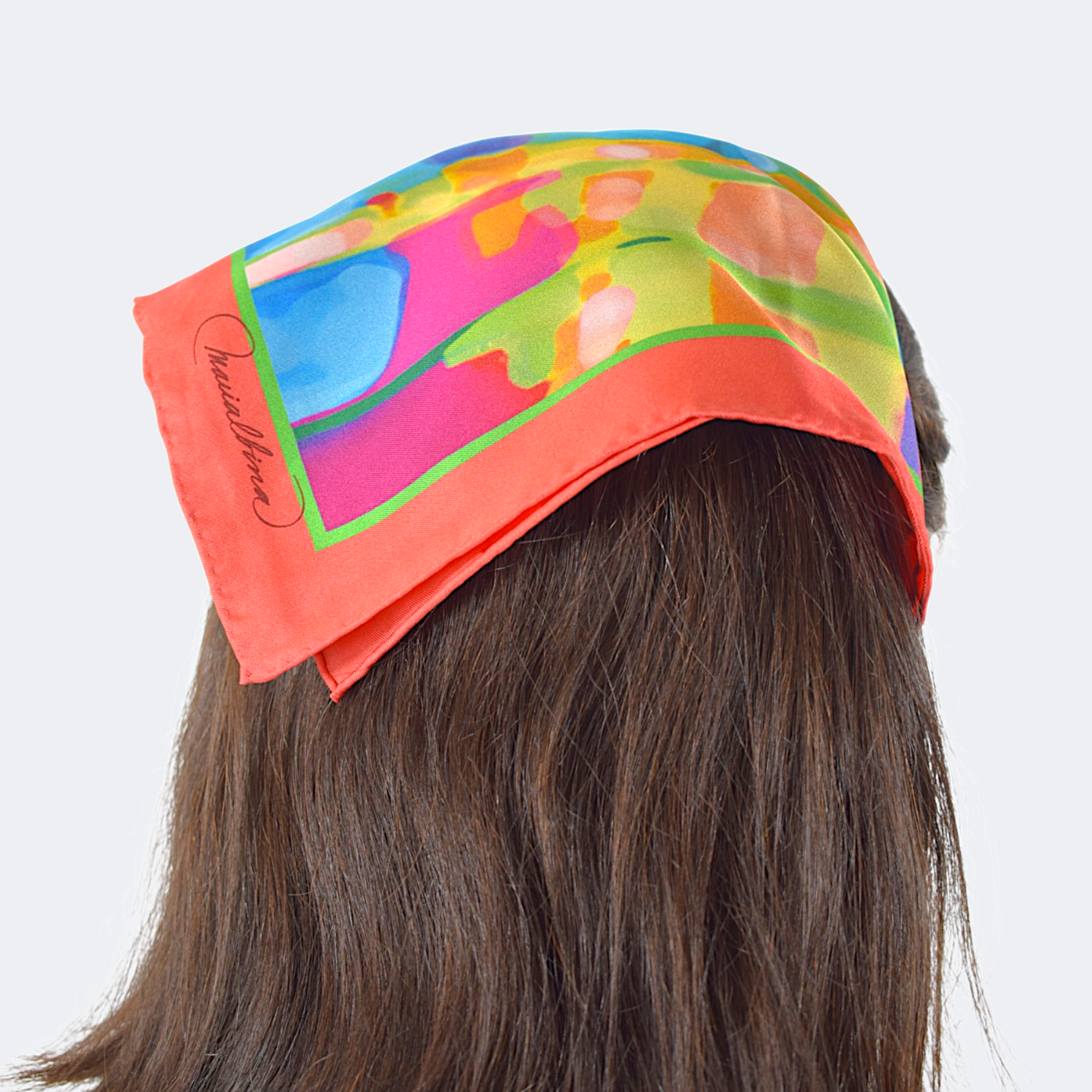 Summer Carnival Silk Scarf