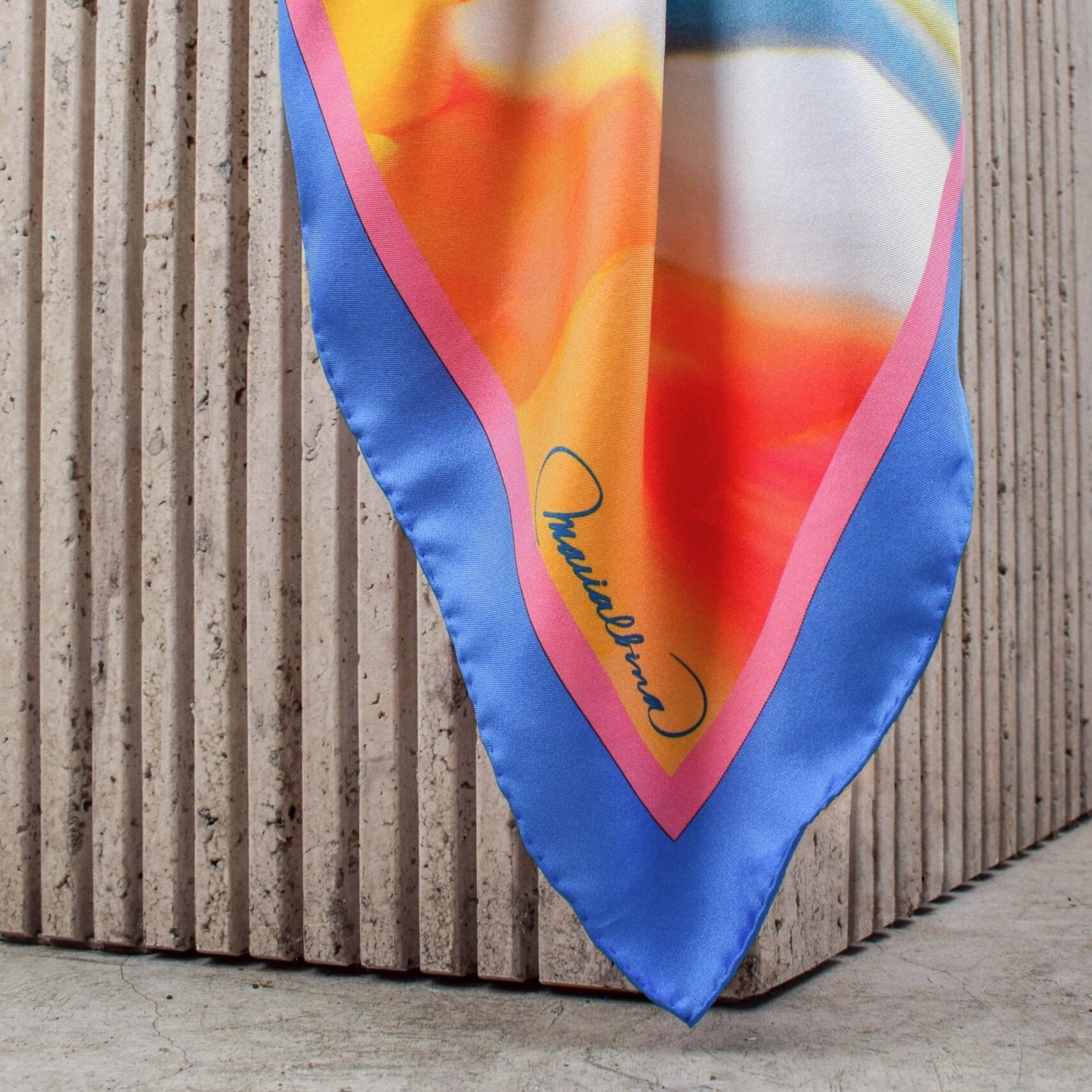 Bandana de Seda Happy Pastel
