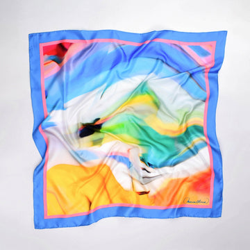 Bandana de Seda Happy Pastel