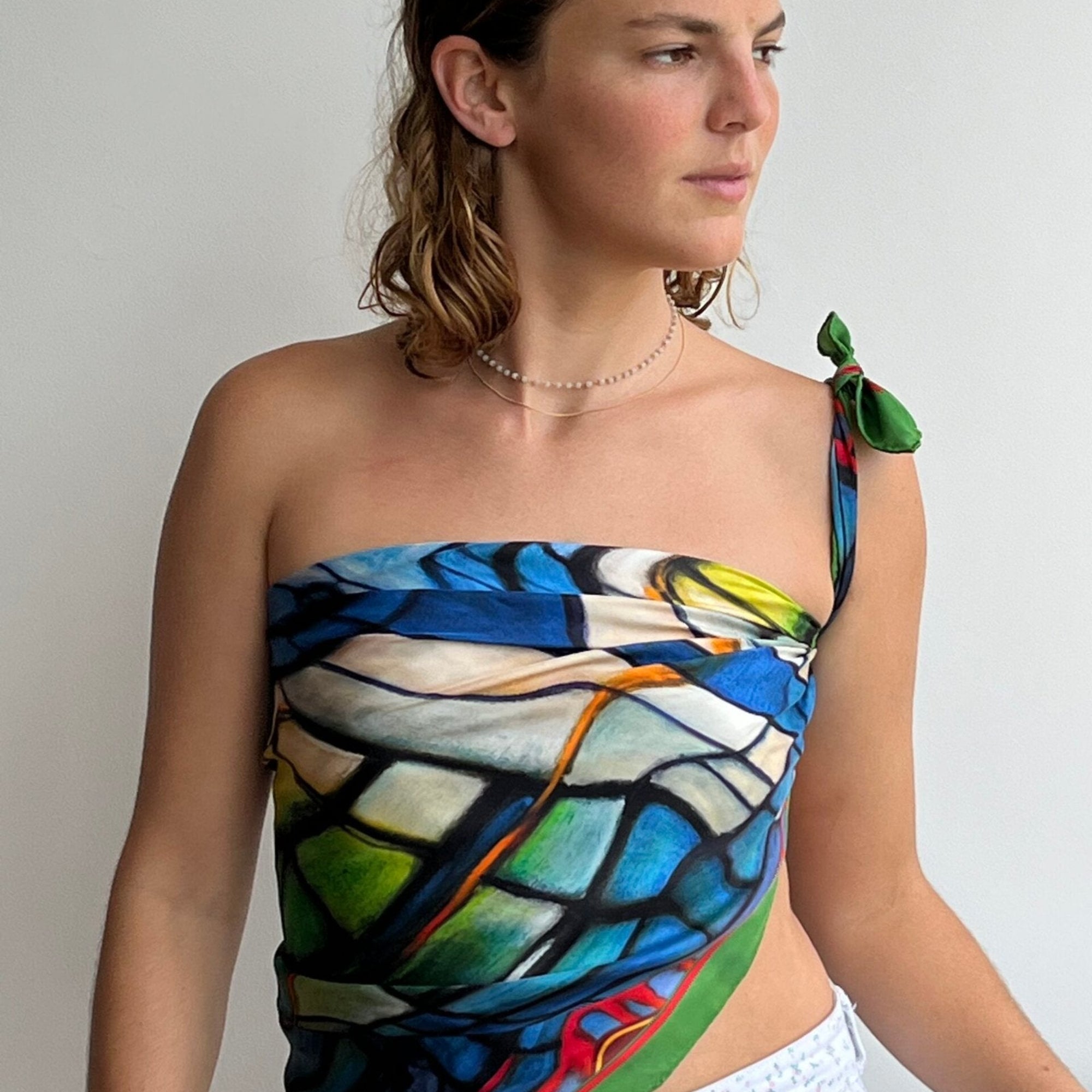 Papillon Silk Square Scarf