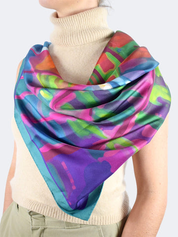 Spring Silk Square 90 cm