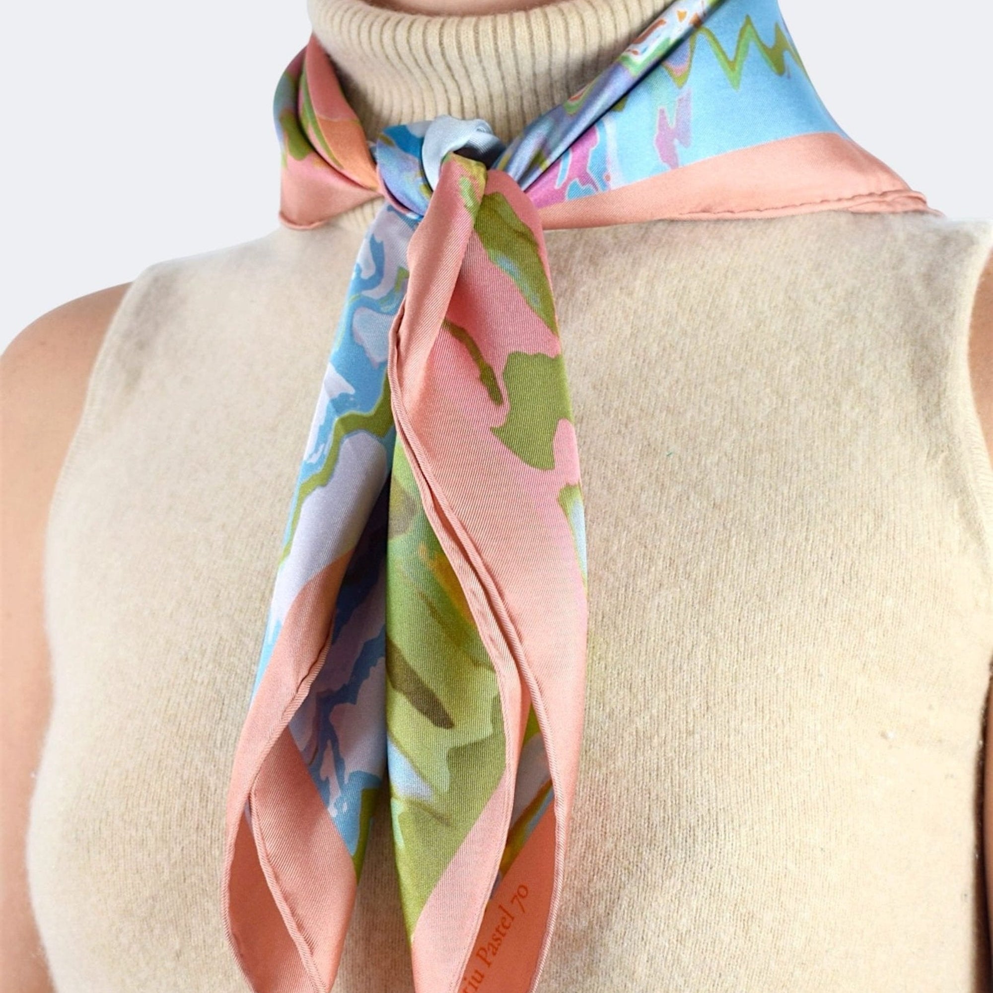 Pañuelo de Seda Estiu 70 cm