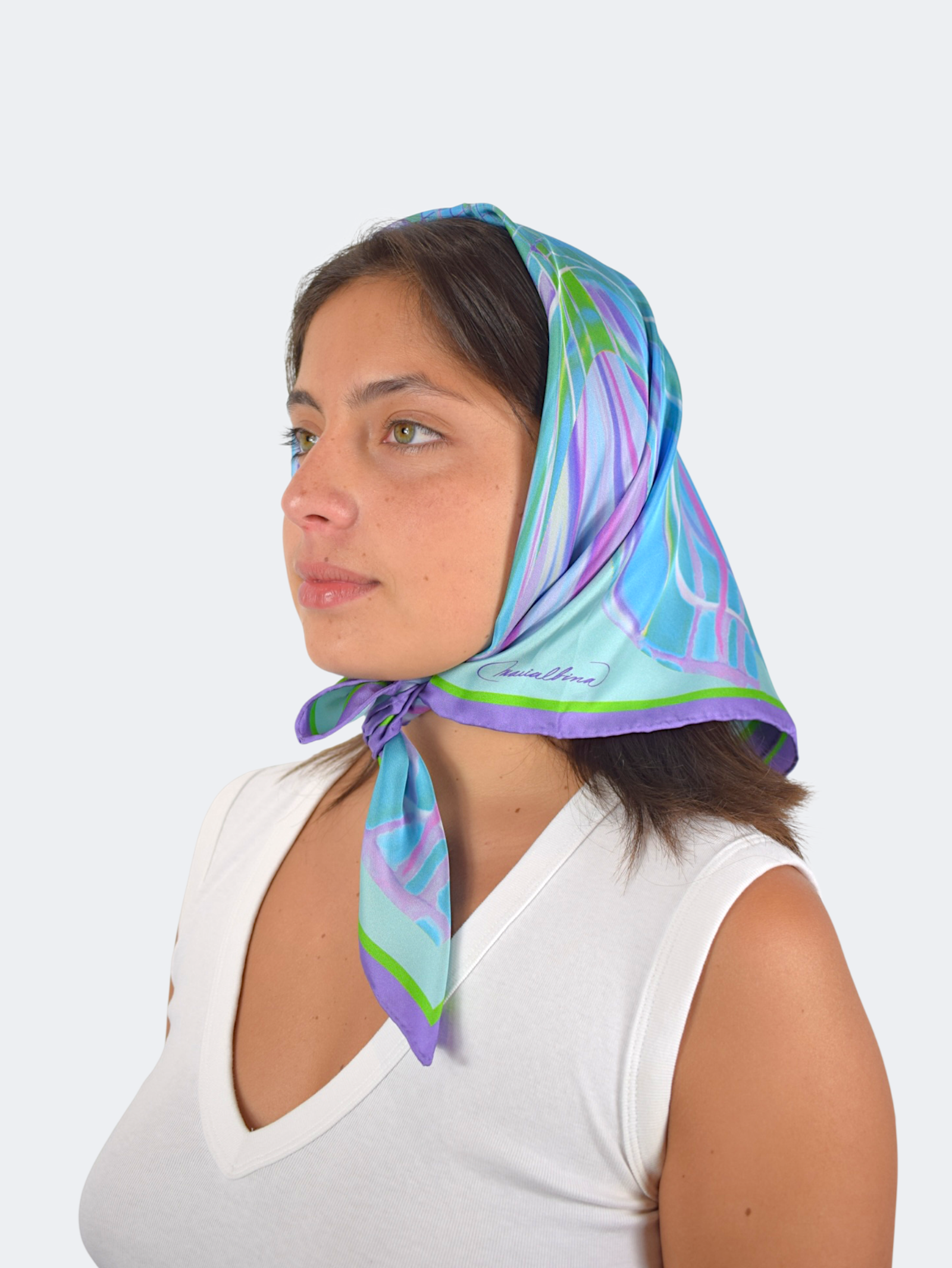 “Moradis” Silk Handkerchief