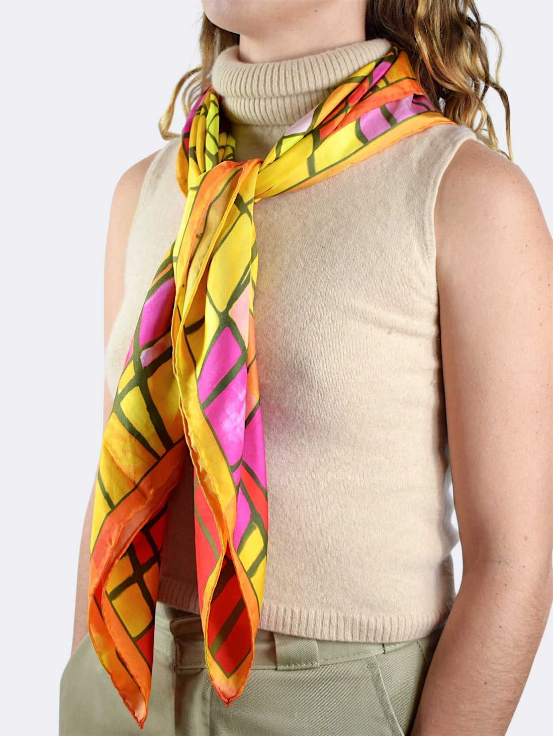Pañuelo Carré de Seda Mosaic