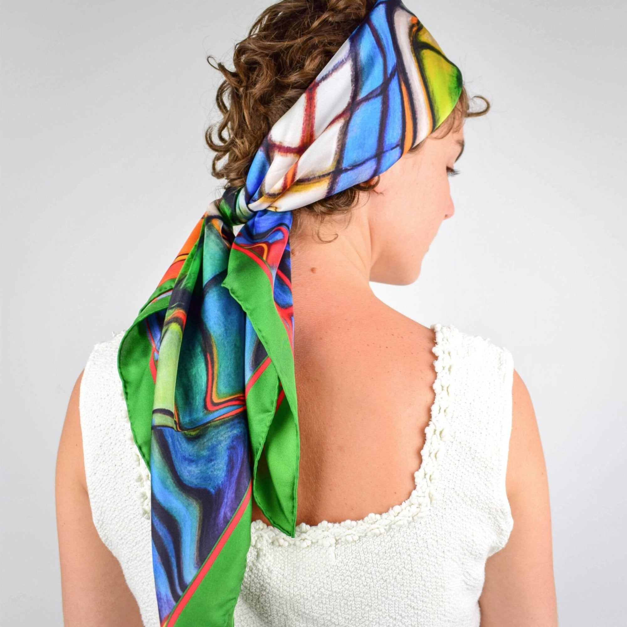 Papillon Silk Square Scarf