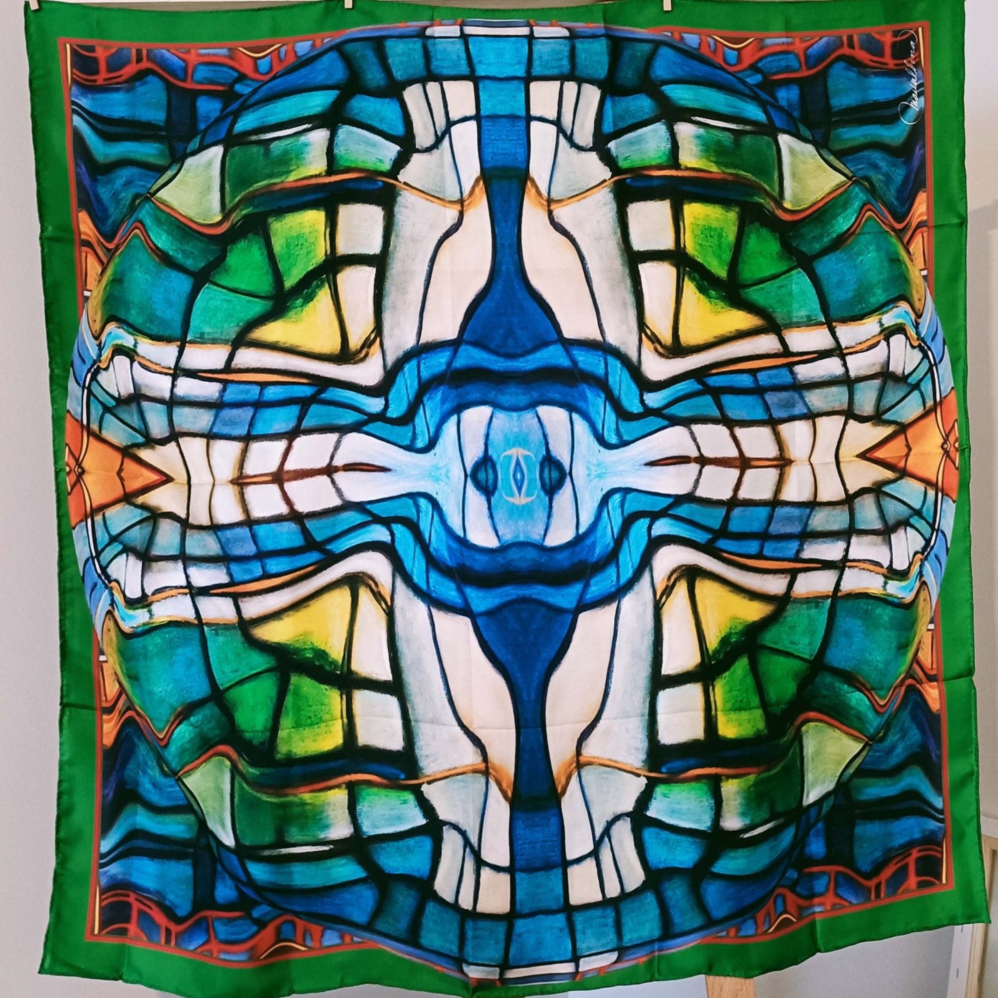 Papillon Silk Square Scarf
