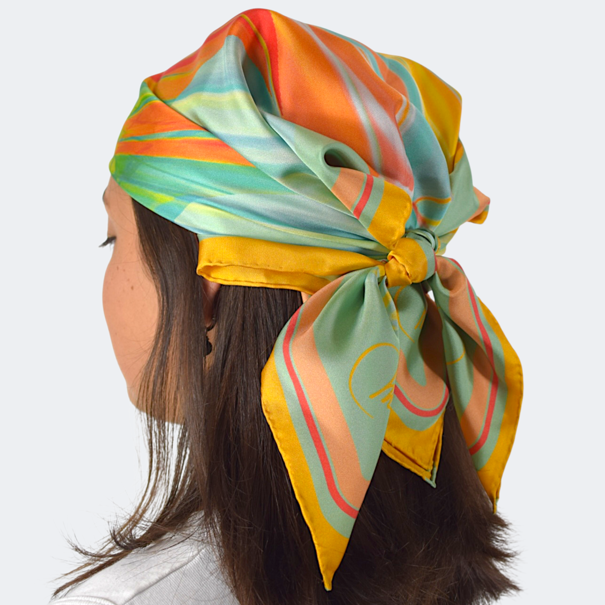 Pañuelo de seda “Solaris”