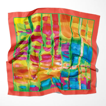 Summer Carnival Silk Scarf