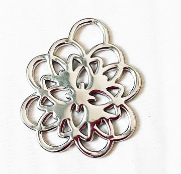 Mini Silver Anagram Charm