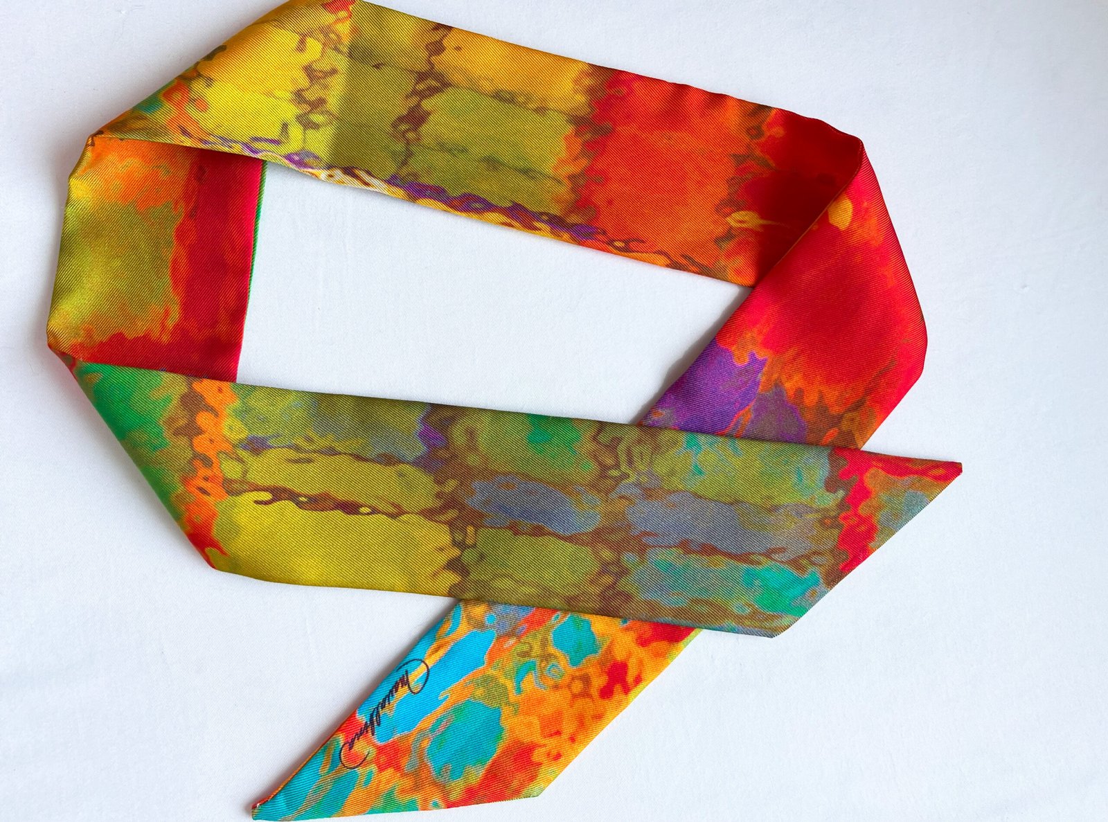 Citrus Twilly de Seda Peru