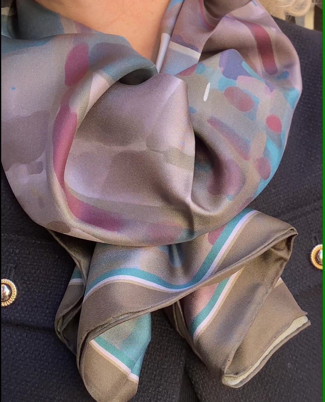 Pañuelo de Seda Hivern 90