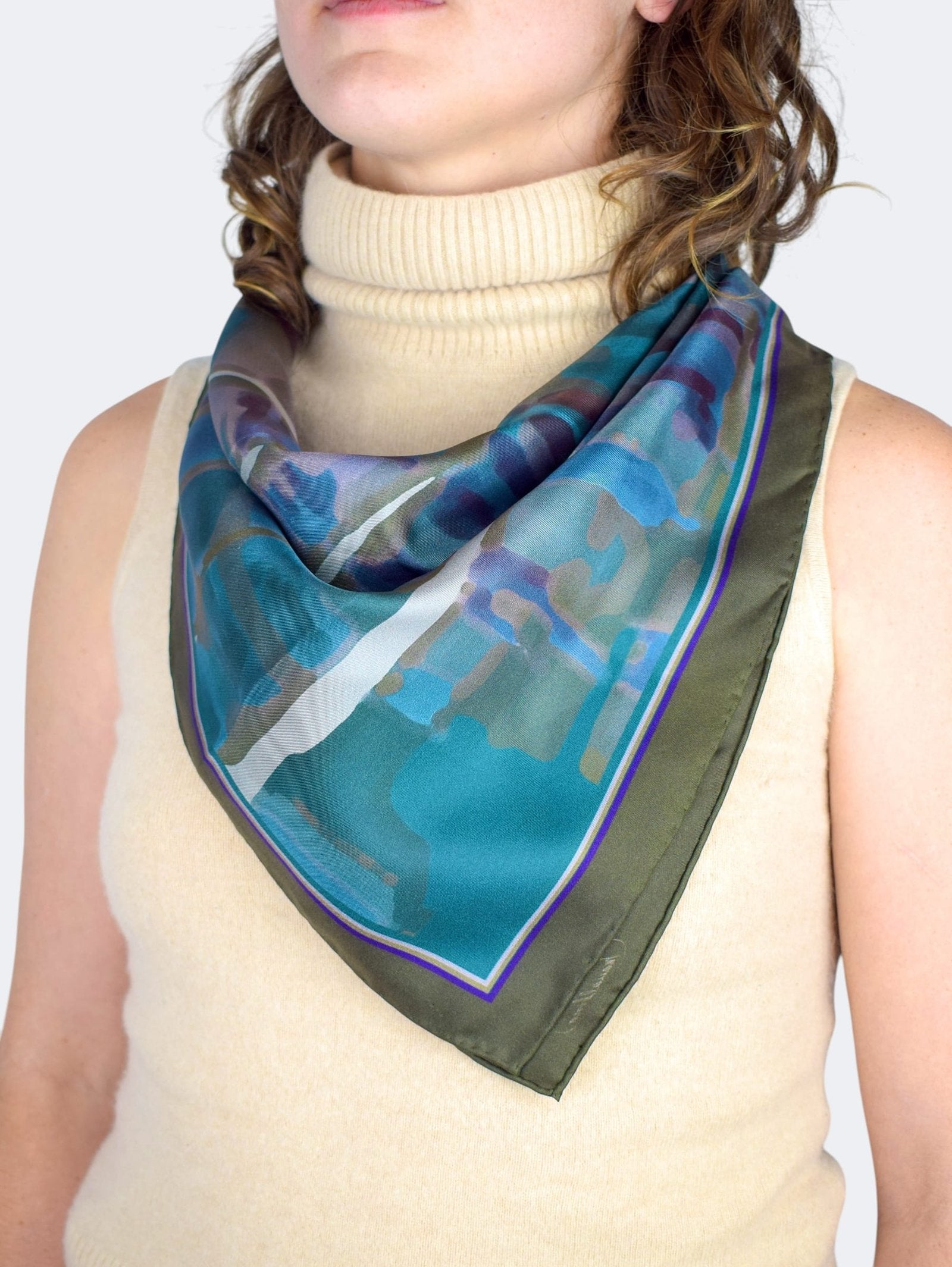 Hivern Silk Scarf 70 cm