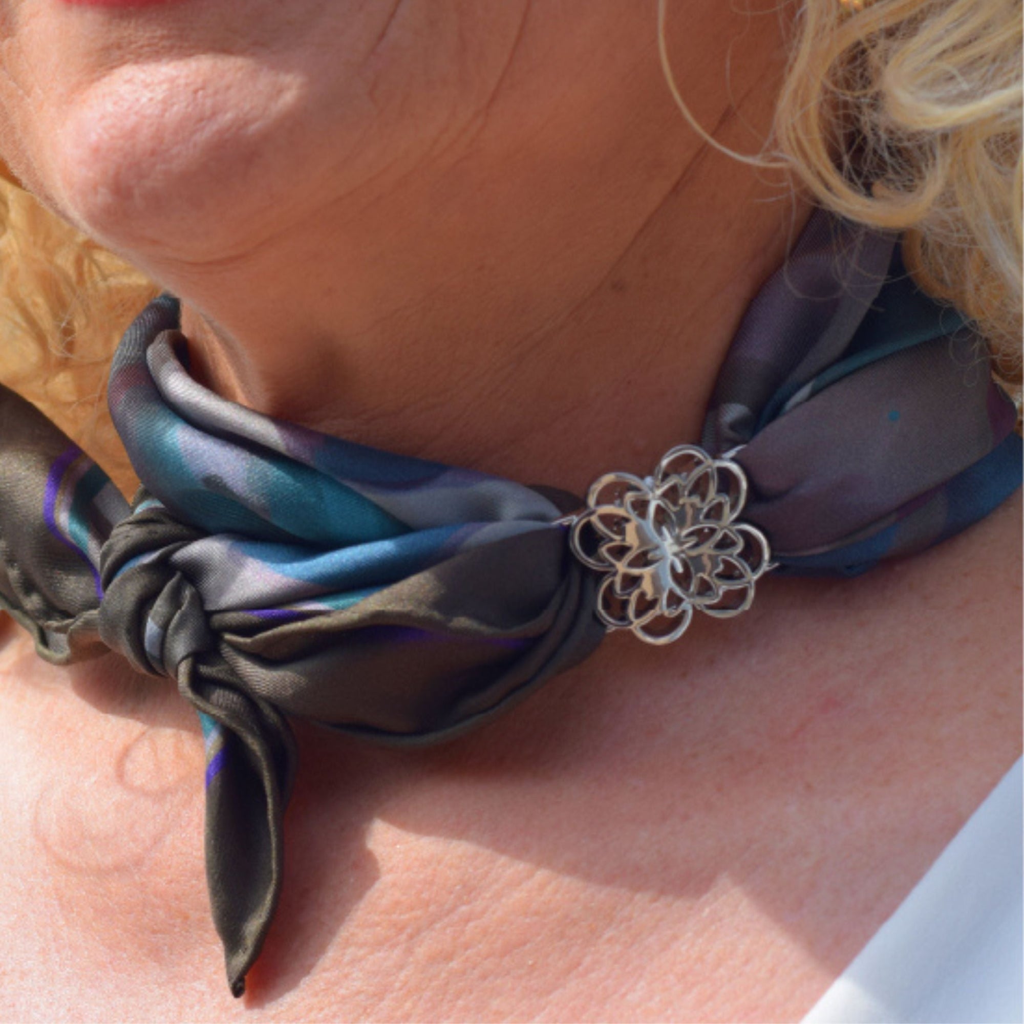 Hivern Silk Scarf 70 cm