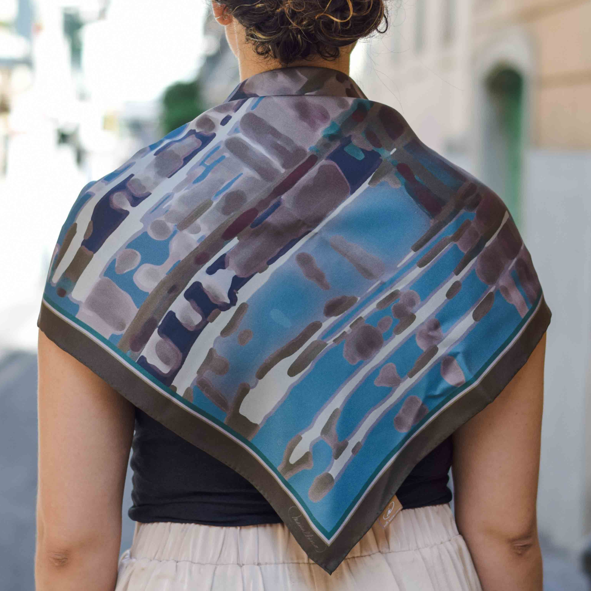 Hivern Silk Scarf 70 cm