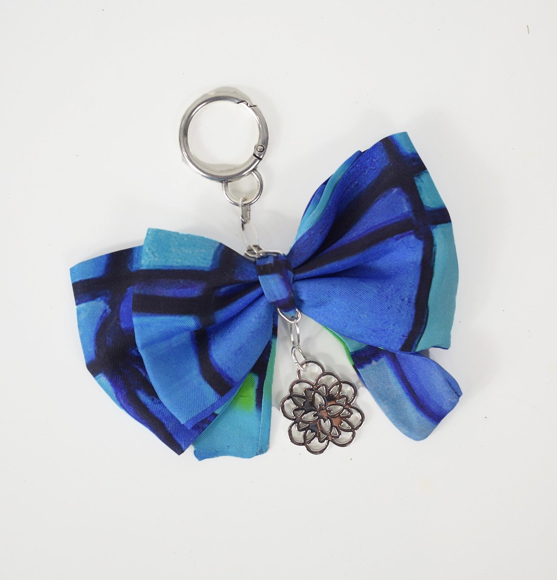 Llavero Mini Anagrama Plateado