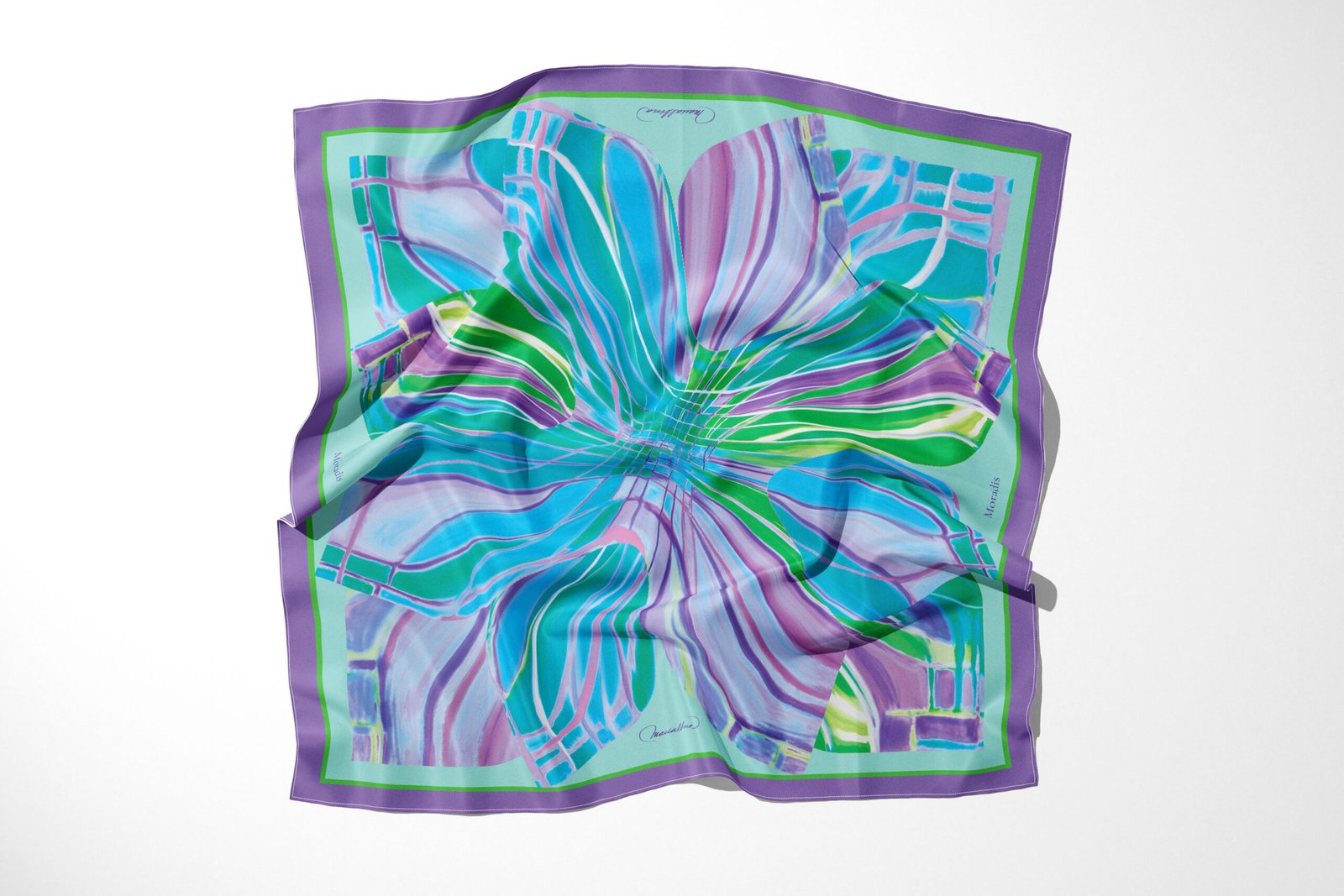 “Moradis” Silk Handkerchief