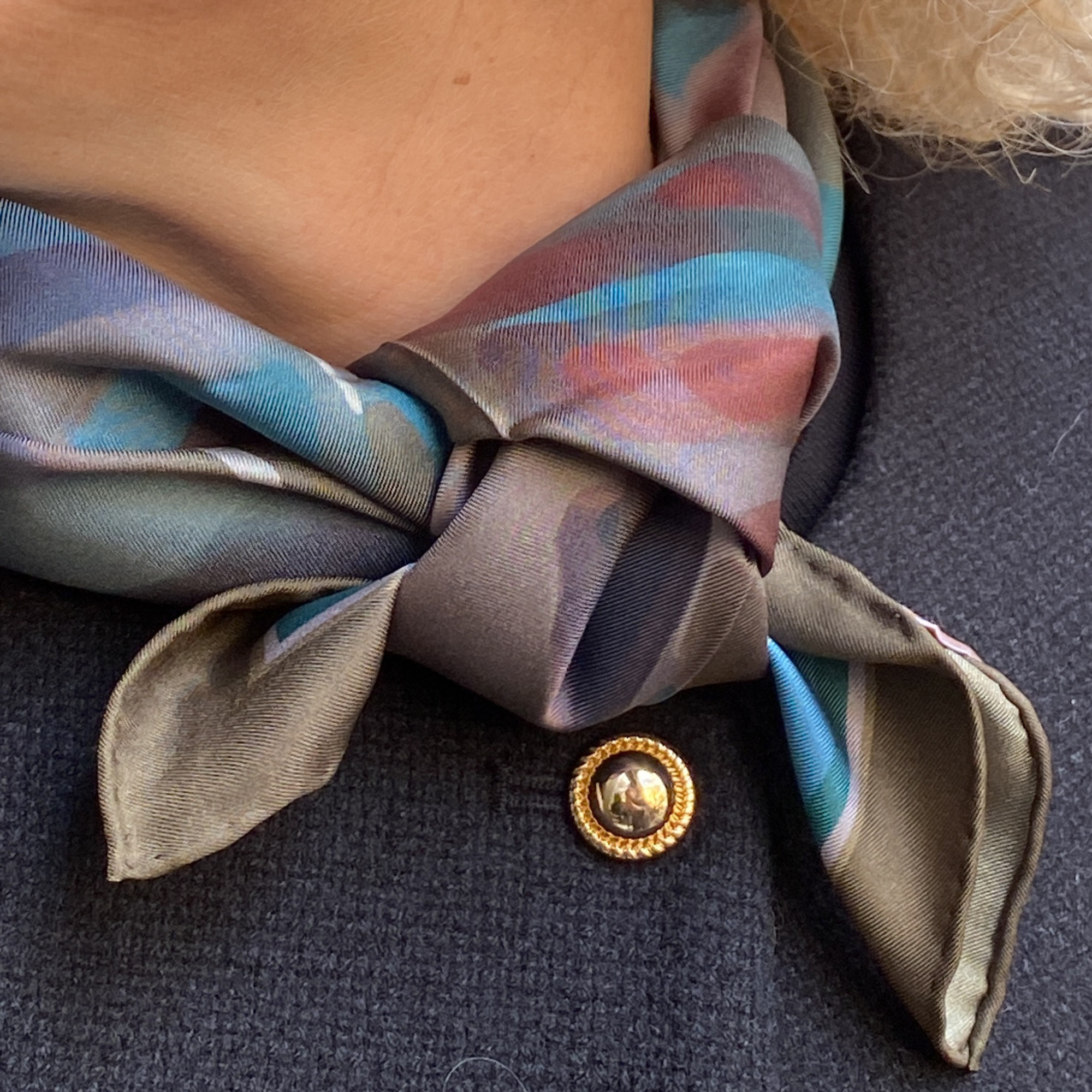 Hivern Silk Scarf 70 cm