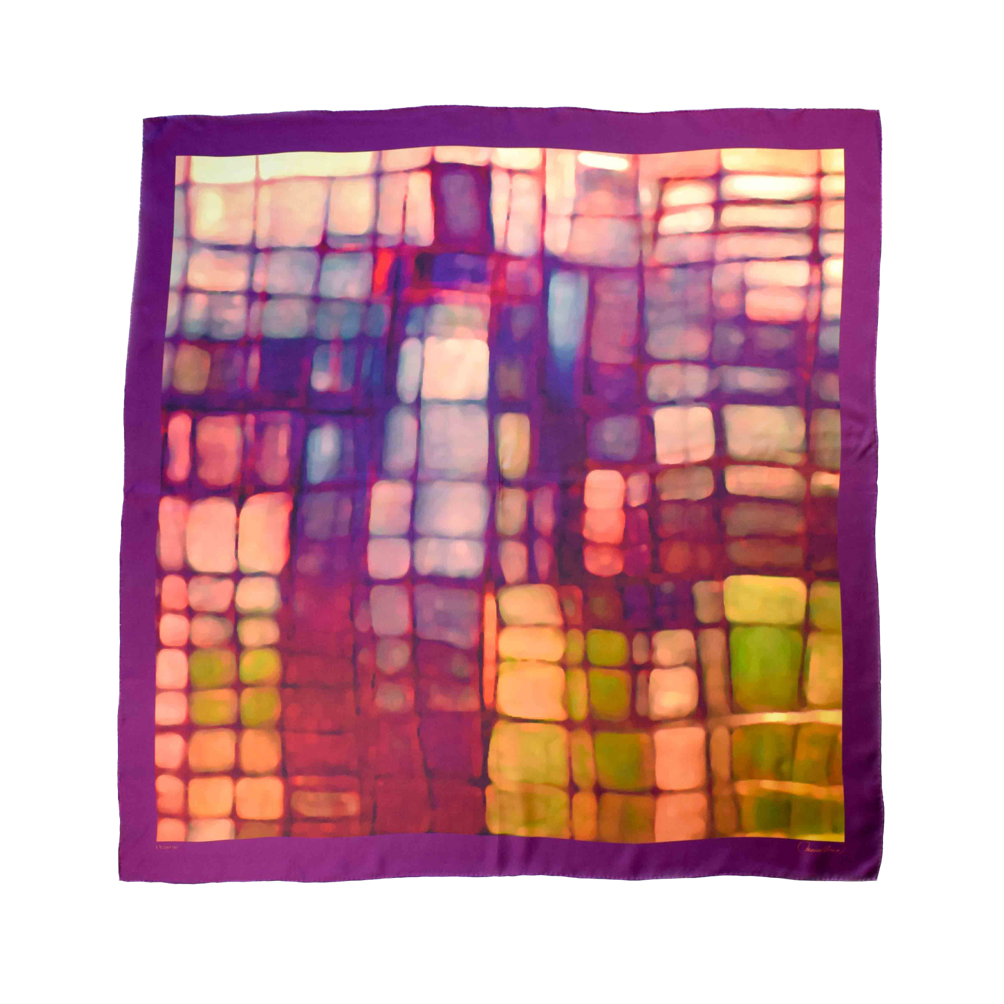 Foulard de Seda Ocaso 90