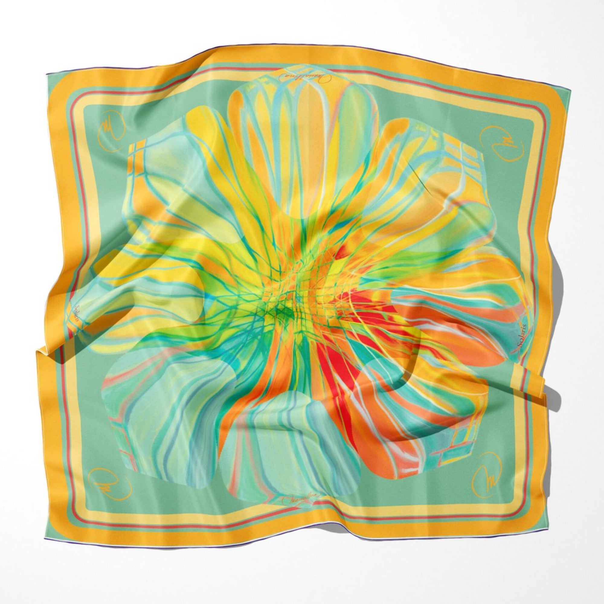 Pañuelo de seda “Solaris”