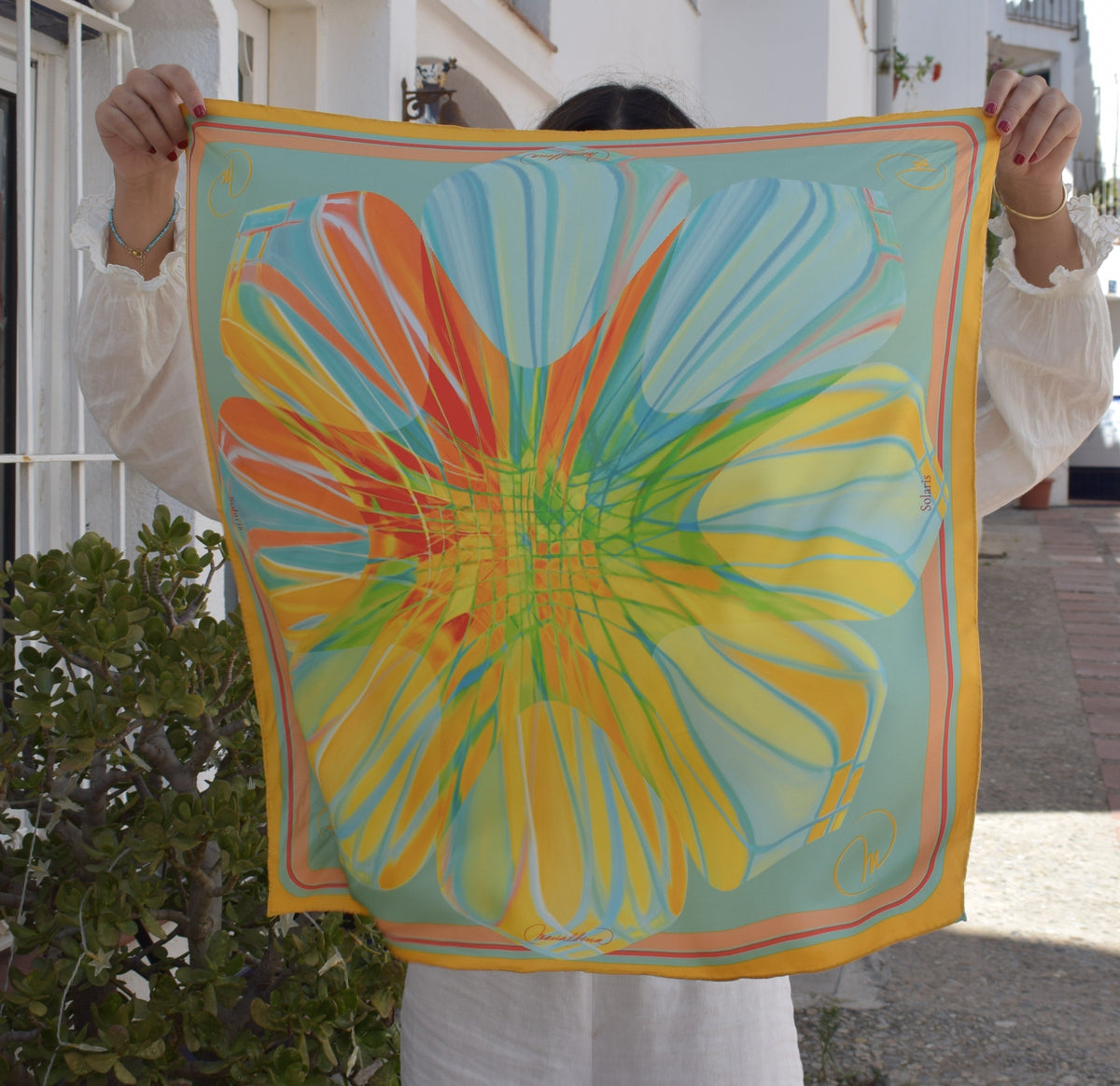 Pañuelo de seda “Solaris”
