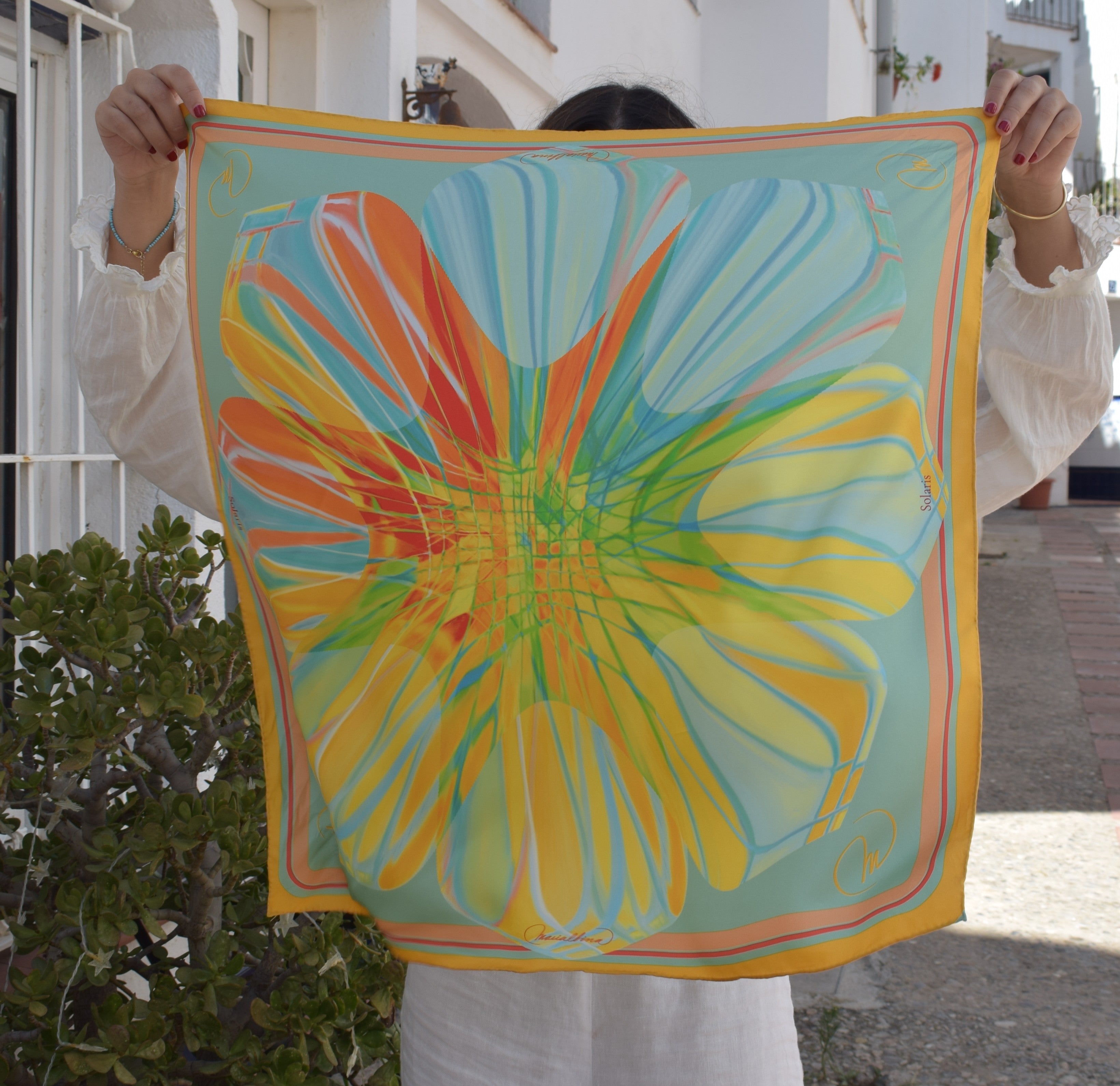 Pañuelo de seda “Solaris”