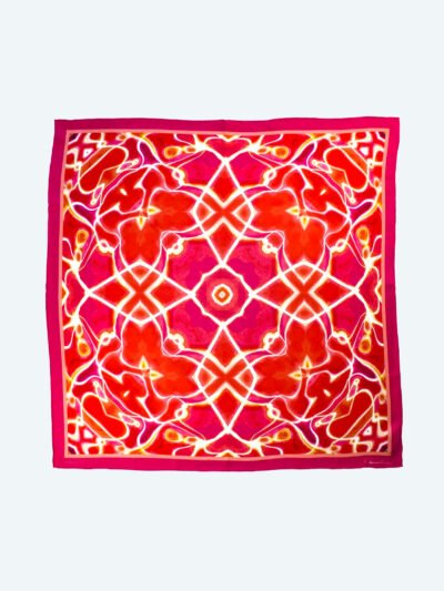 arabesque70 Silk Scarf Arabesque 70 cm - Image 2