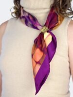 Silk Scarf Ocaso 70