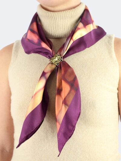 MARIALBINA WEB19 Foulard de Seda Ocaso 90 - Image 1