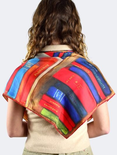 MARIALBINA WEB32 Silk Scarf Cavallet Carré - Image 1