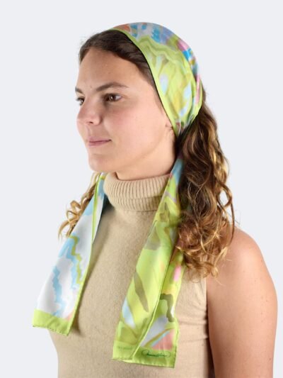 MARIALBINA WEB36 Slim Silk Scarf Estiu 140 - Image 1