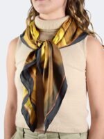 Silk Carré Scarf Arcos 90