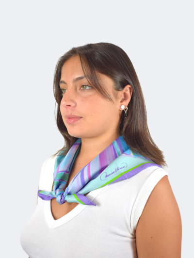 “Moradis” Silk Scarf (Perú) - Image 4
